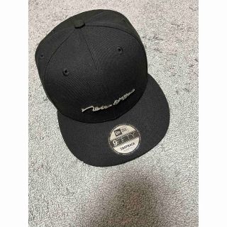 ニューエラー(NEW ERA)の【新品】9FIFTY ストレッチスナップ ボックスロゴ ブラック×シルバー(キャップ)