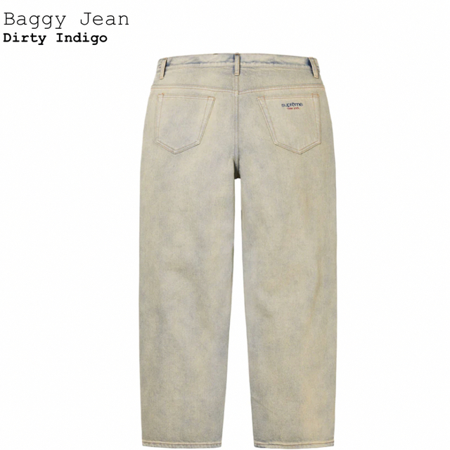 総合ショッピングサイト Supreme Baggy Jean Dirty Indigo 30インチ