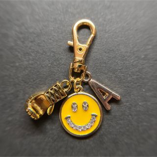 ボクシング　グローブ　イニシャルキーホルダー(キーホルダー)
