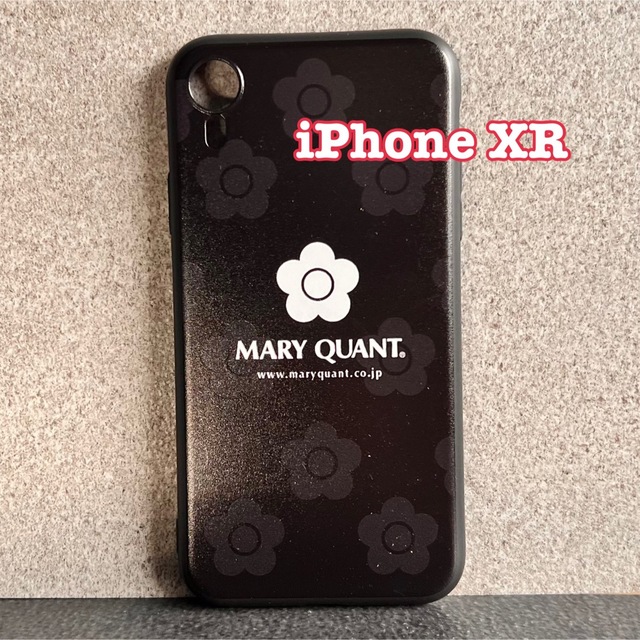 MARY QUANT(マリークワント)のiPhoneXR マリークワント  デイジー  モバイルケース TPU 黒 スマホ/家電/カメラのスマホアクセサリー(iPhoneケース)の商品写真