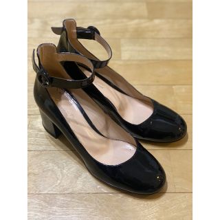 ジャンヴィットロッシ(Gianvito Rossi)のGianvito Rossiジャンヴィトロッシ アンクルストラップ付パンプス38(ハイヒール/パンプス)