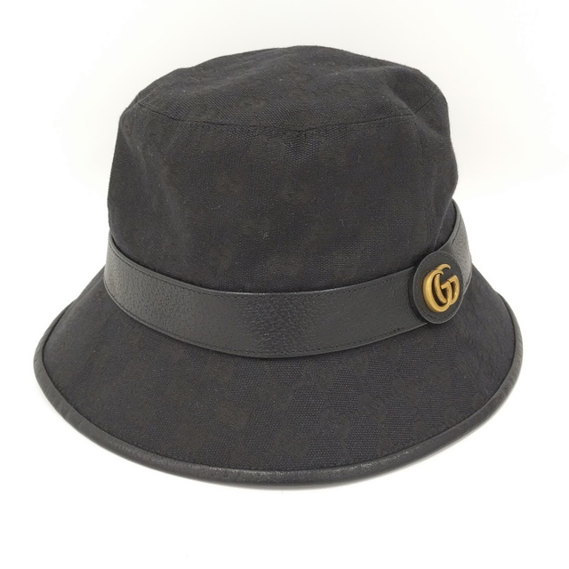 Gucci(グッチ)のGUCCI バケットハット フェドラハット GGマーモント GGキャンバス メンズの帽子(ハット)の商品写真