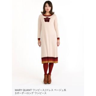 マリークワント(MARY QUANT)のマリクワ ニットワンピース(ひざ丈ワンピース)