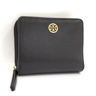 トリーバーチ(Tory Burch)のTORY BURCH コンパクト財布 ロビンソン ブラック レザー 88731(財布)