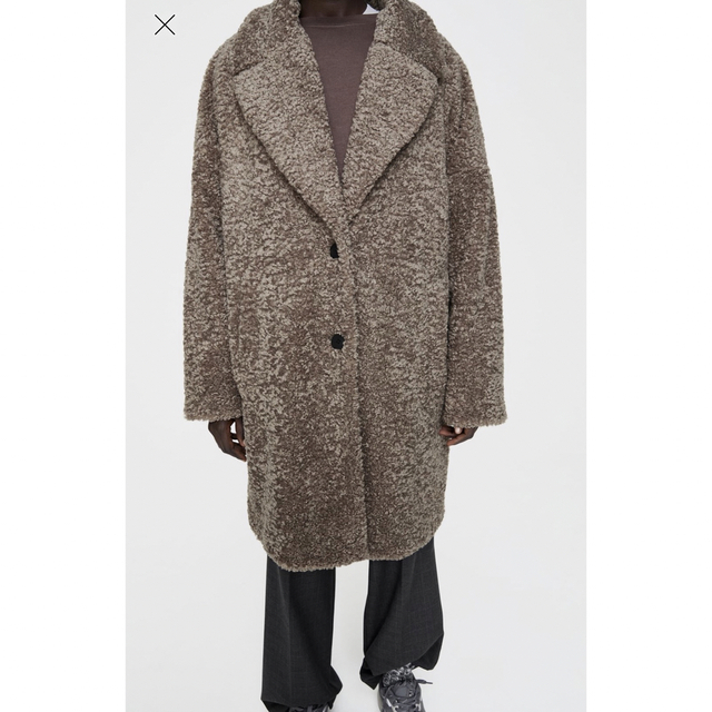 ZARA テクスチャーファブリックオーバーサイズコート | フリマアプリ ラクマ ZARA テクスチャーファブリックオーバーサイズコート | フリマアプリ ラクマ
