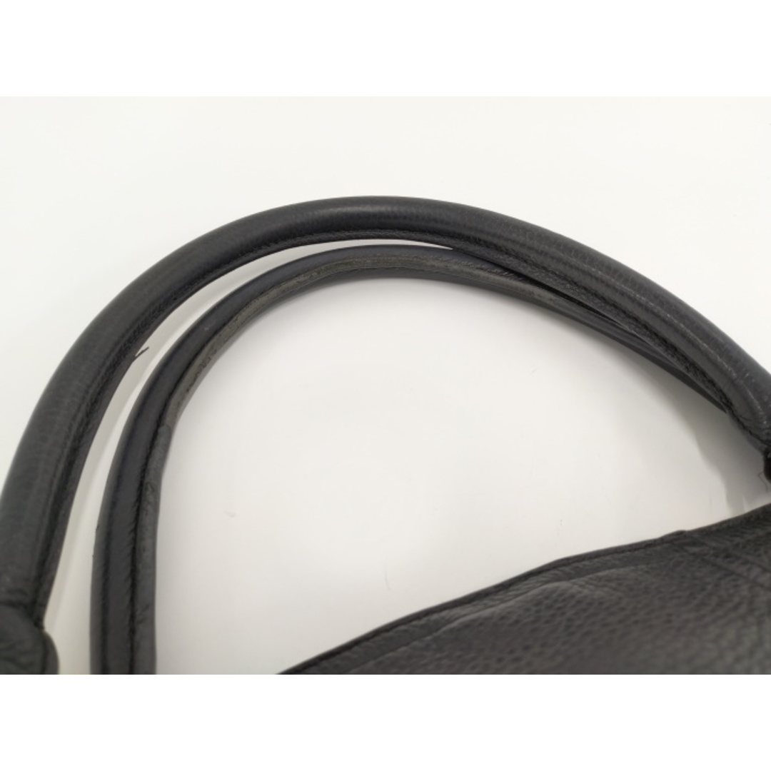 PRADA(プラダ)のPRADA トートバッグ ハンドバッグ 手提げ 肩がけ レザー ブラック レディースのバッグ(トートバッグ)の商品写真