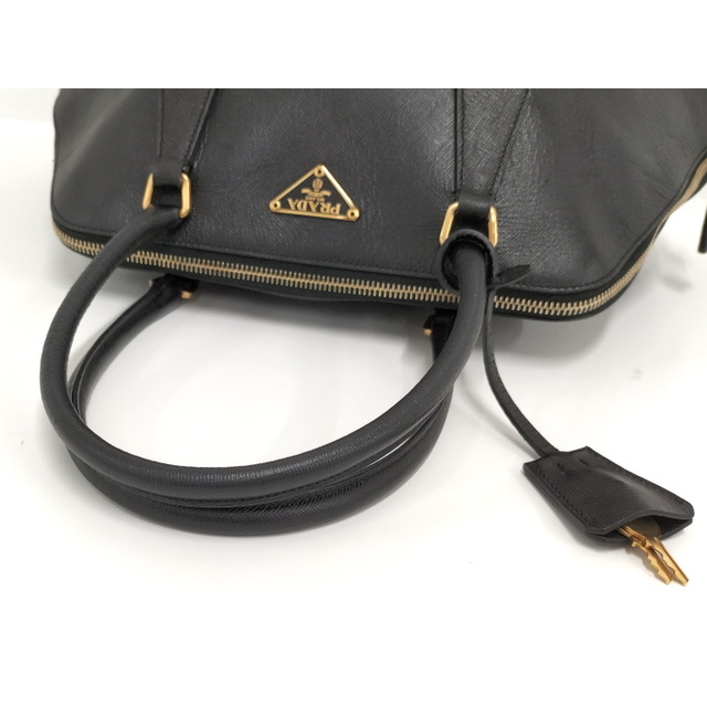 美品】PRADA/サフィアーノ/ハンドバッグ - バッグ 美品】PRADA/サフィアーノ/ハンドバッグ - バッグ