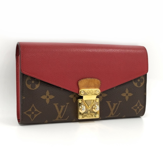 LOUIS VUITTON ポルトフォイユ パラス 二つ折り長財布 モノグラム - 財布