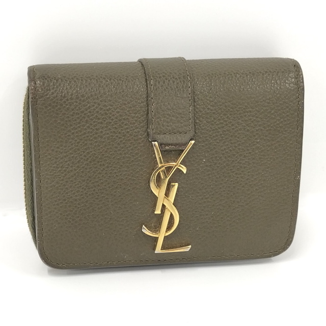 Yves Saint Laurent 二つ折り財布 コンパクトウォレット