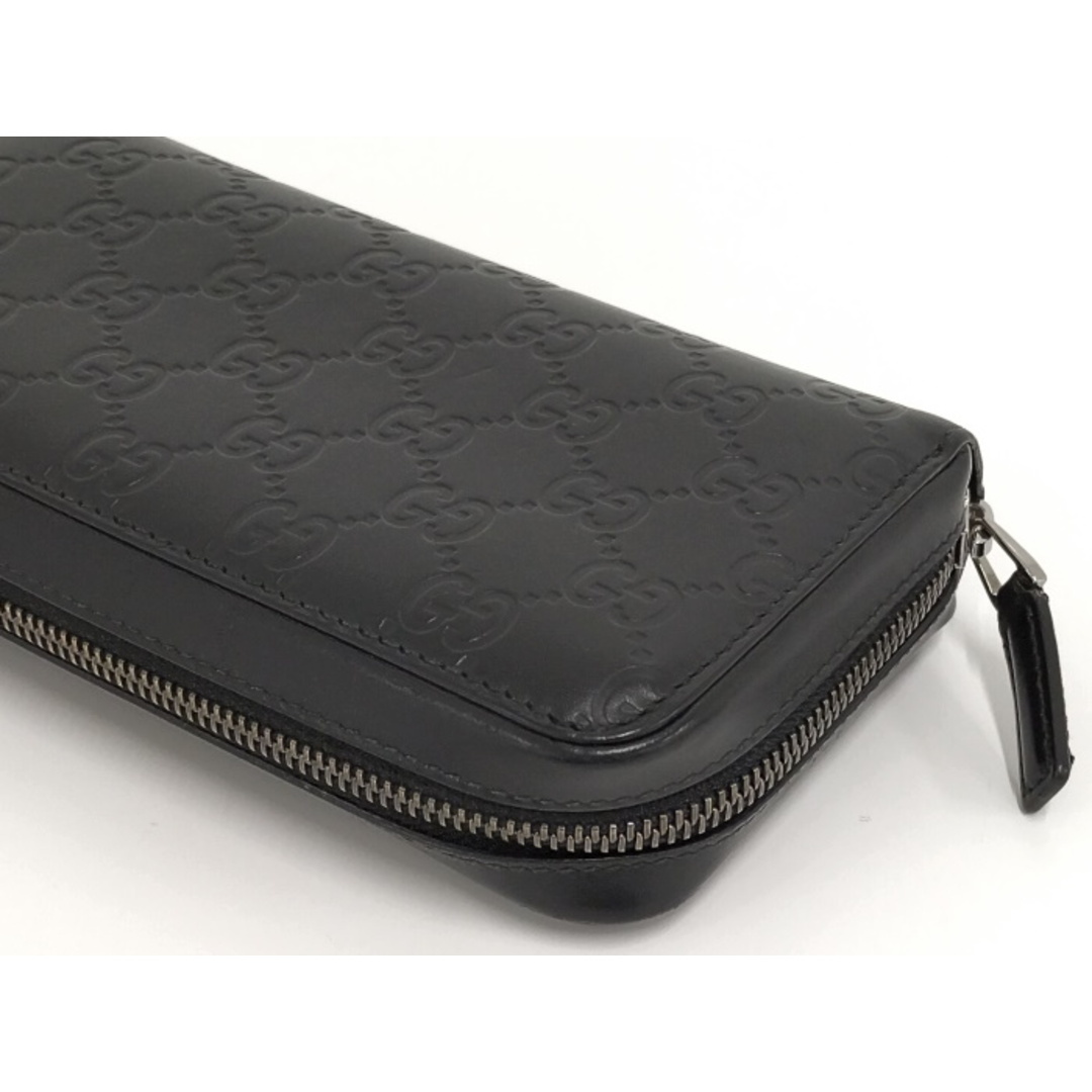 GUCCI - GUCCI ラウンドファスナー長財布 グッチシマ レザー GUCCI - GUCCI ラウンドファスナー長財布 グッチシマ レザー