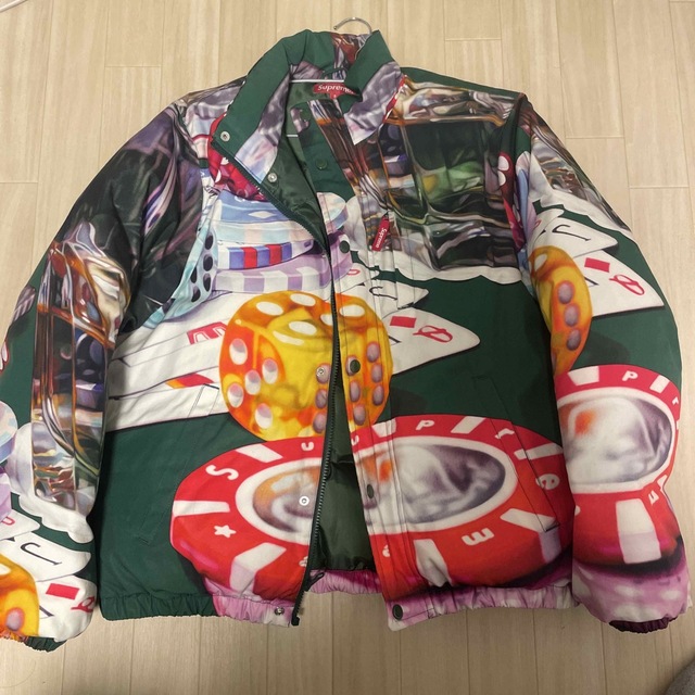 Supreme Casino Down Jacket サイズL - ダウンジャケット