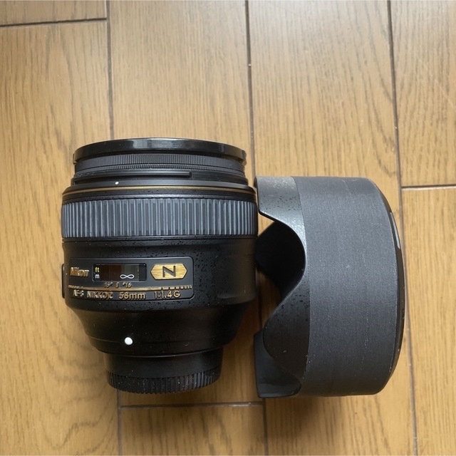 PLフィルタ付 AF-S NIKKOR 58mm f1.4G