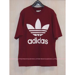 アディダス(adidas)のadidas アディダス ビッグトレフォイルロゴ 生地厚め Tシャツ/L(Tシャツ/カットソー(半袖/袖なし))