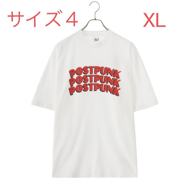 POSTPUNK Print Tee BIG サイズ4 XL ブラームス