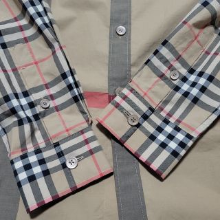 BURBERRY - 美品 タグ付き バーバリー パッチワーク ノバチェック メガ