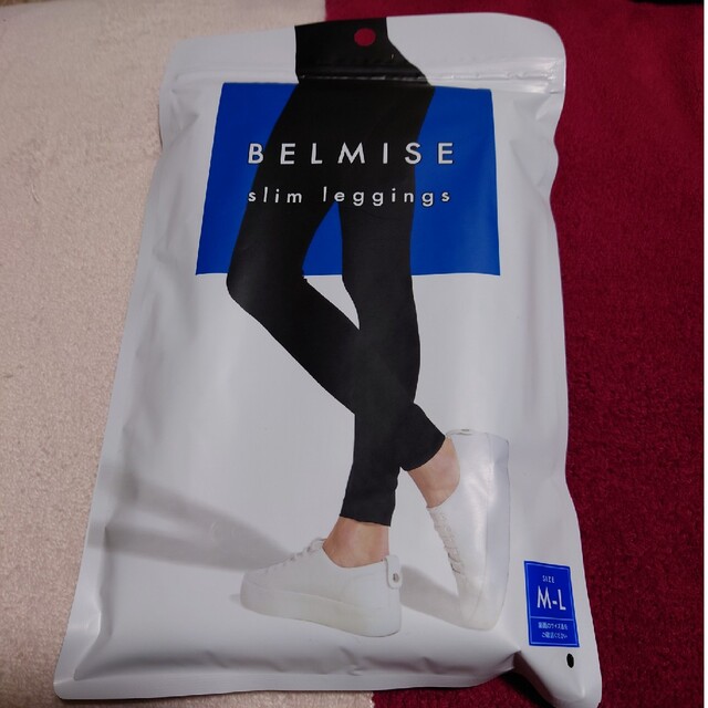 BELMISEスリムレギンス　M-L レディースのレッグウェア(レギンス/スパッツ)の商品写真