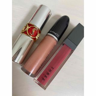 スリー(THREE)のYSL MAC THREE リップ　セット(リップグロス)