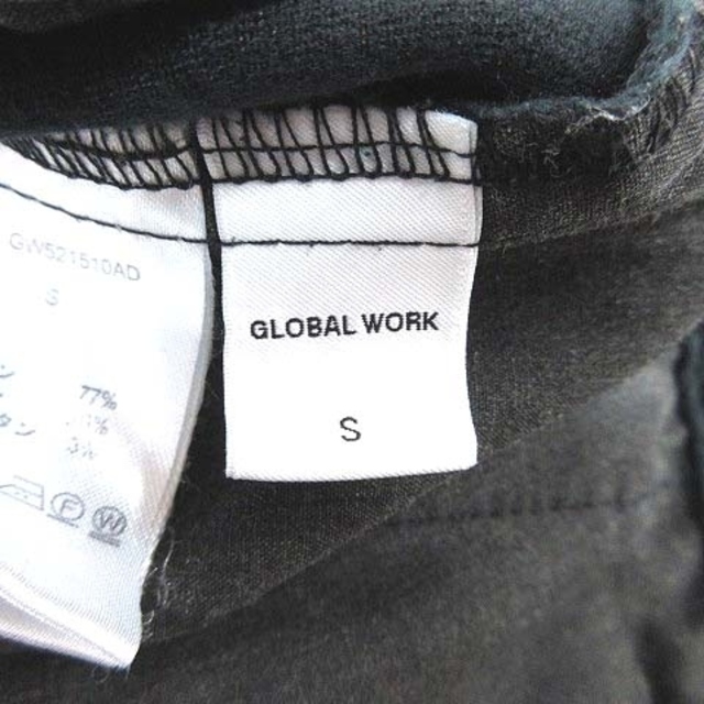 GLOBAL WORK(グローバルワーク)のグローバルワーク テーパードパンツ ストレッチ S 黒 ブラック ■MO レディースのパンツ(その他)の商品写真