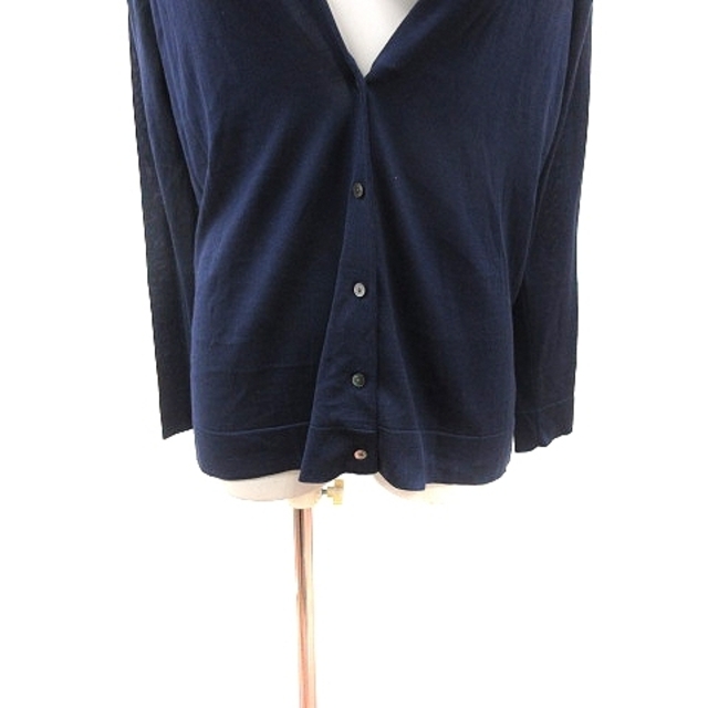 Ballsey(ボールジィ)のボールジー ニットカーディガン 絹 シルク 長袖 38 紺 ネイビー /AU レディースのトップス(カーディガン)の商品写真