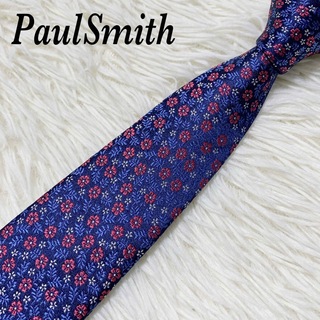 Paul Smith - 【極美品】ポールスミス ネクタイ 花柄  肉厚 高級 ハイブランド