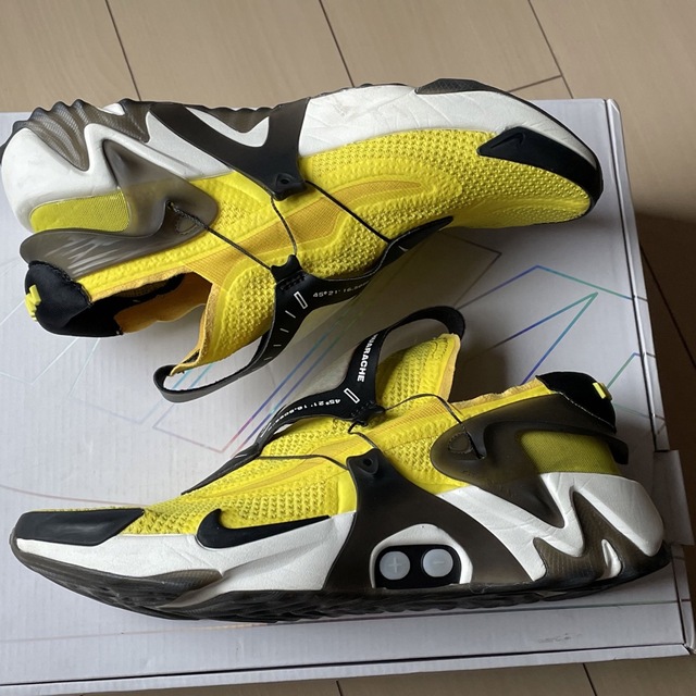 27.5cm ナイキ NIKE アダプト ハラチ OPTI YELLOW