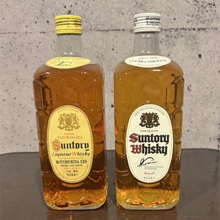 サントリー(サントリー)の復刻版 角瓶と白角の2本セット(ウイスキー)