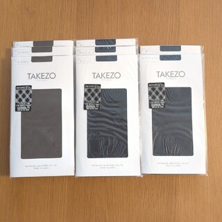 タケゾー(TAKEZO)の新品　TAKEZO パンスト　ハイソックス　 2色セット　８足　日本製(タイツ/ストッキング)
