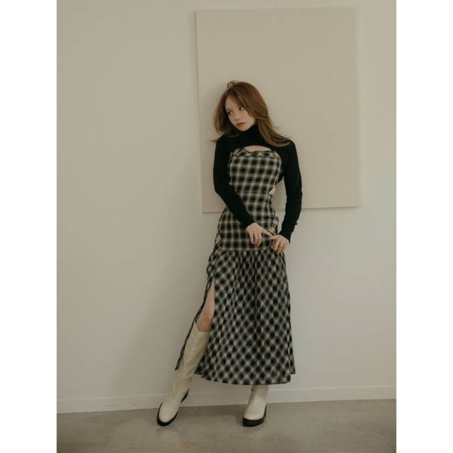 andmary アンナチェックドレスの通販 by mona's shop|ラクマ