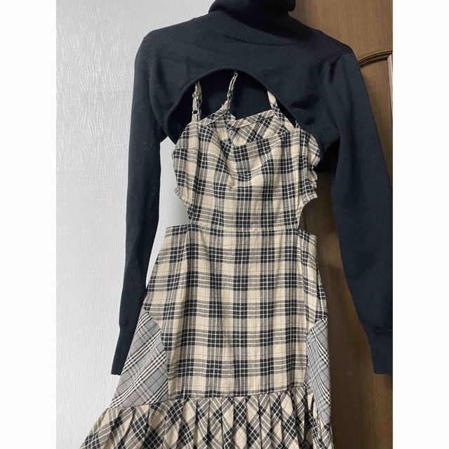 andmary アンナチェックドレスの通販 by mona's shop|ラクマ