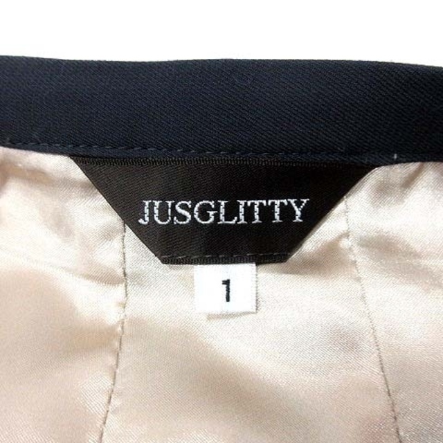 JUSGLITTY(ジャスグリッティー)のJUSGLITTY フレアスカート ミニ 総柄 1 ピンクベージュ グレー レディースのスカート(ミニスカート)の商品写真