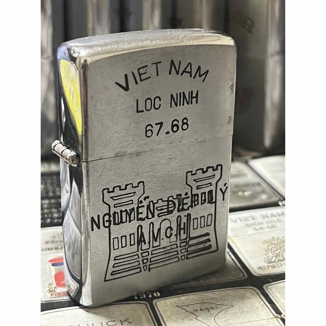 【ベトナムZIPPO】本物1967年製ベトナムジッポー「米軍工兵隊」LOC