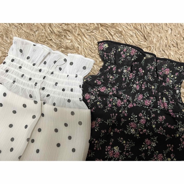 GLOBAL WORK(グローバルワーク)のGLOBALWORK トップス2枚セット キッズ/ベビー/マタニティのキッズ服女の子用(90cm~)(Tシャツ/カットソー)の商品写真