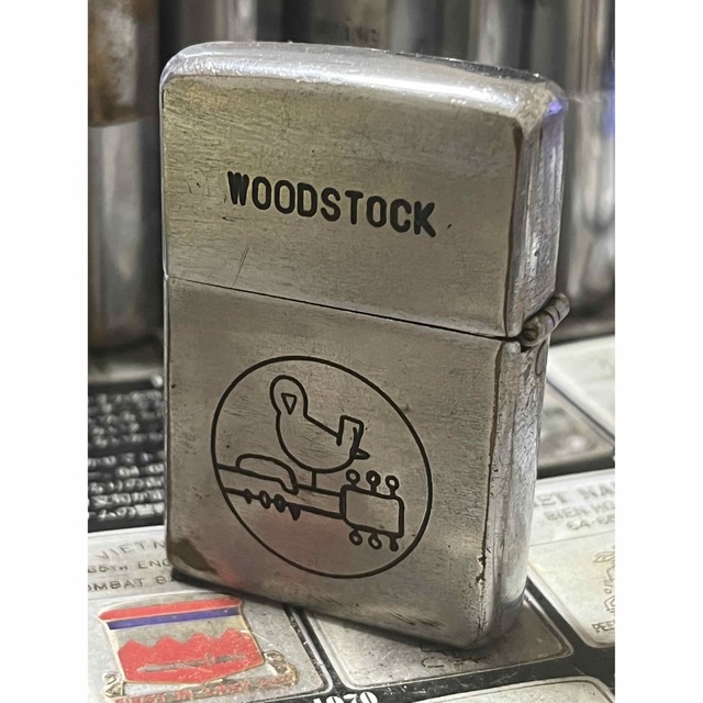 【ベトナムZIPPO】本物 1967年製ベトナムジッポー「ウッドストック」