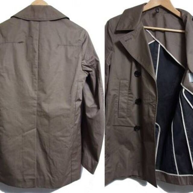 定価20万 13SS ディオールオム 裏地メッシュ コットン Pコート 44