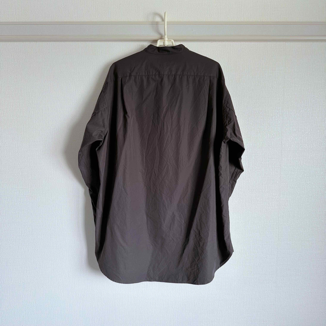 UNIQLO(ユニクロ)の＋J(プラスジェー)☆スーピマコットンオーバーサイズスタンドカラーシャツ メンズのトップス(シャツ)の商品写真