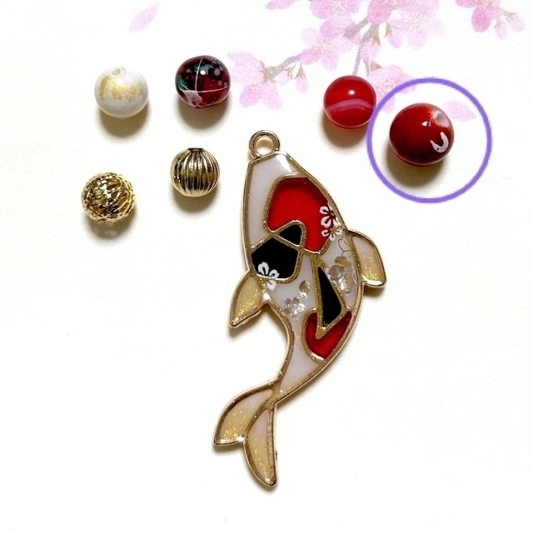 着物 浴衣にも♡和風 和柄 スズランと蝶々ピアス イヤリングの通販 by