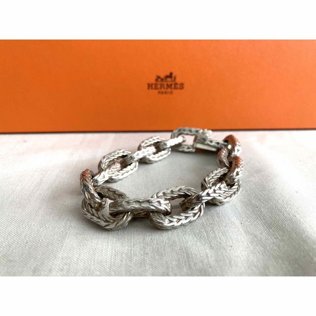 Hermes(エルメス)のHermes シェーヌダンクル　ヴァンドーム　ブレスレット メンズのアクセサリー(ブレスレット)の商品写真