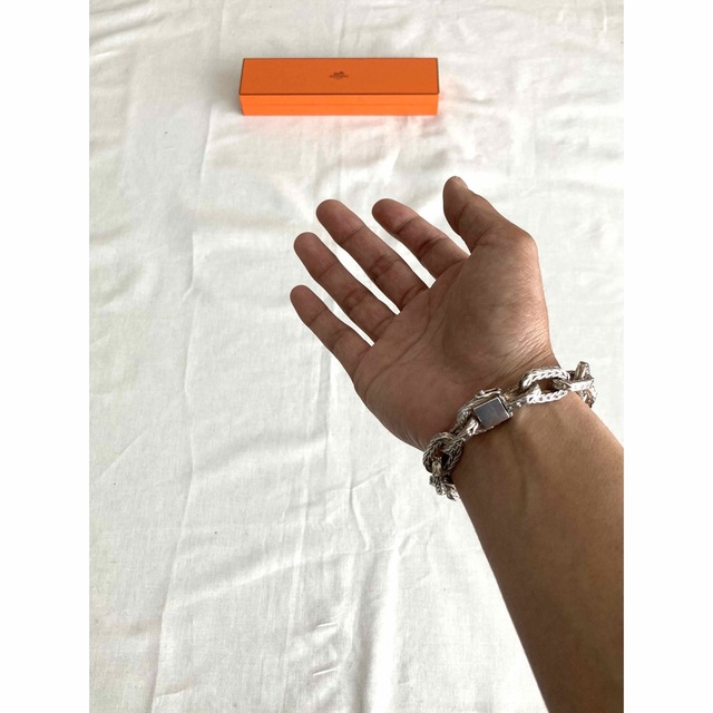 Hermes(エルメス)のHermes シェーヌダンクル　ヴァンドーム　ブレスレット メンズのアクセサリー(ブレスレット)の商品写真