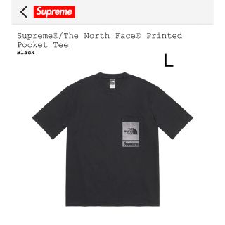 シュプリーム(Supreme)のsupreme north face Printed Pocket tee L(Tシャツ/カットソー(半袖/袖なし))