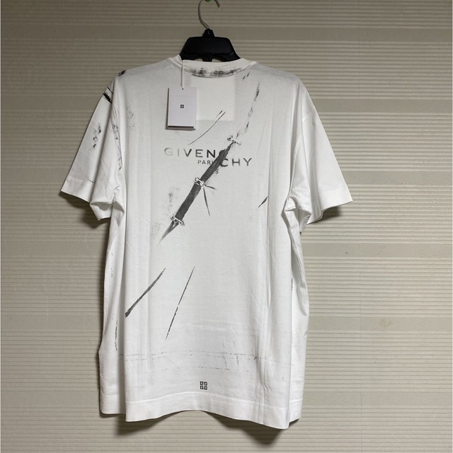 新品 本物 正規品 GIVENCHY ジバンシー メンズ Tシャツ ロゴ 白