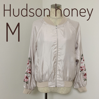 ハドソン(HUDSON)のHudson honey ハドソン ブルゾン リバーシブル　薄ピンク M(ブルゾン)