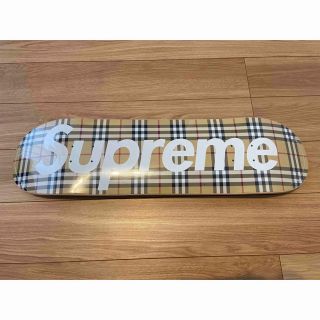 シュプリーム(Supreme)の【Supreme / Burberry Skateboard "Beige"】(スケートボード)