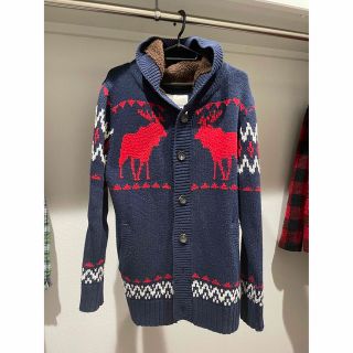 美品　Abercrombie＆Fitch 　カウチンセーター　サイズ： M