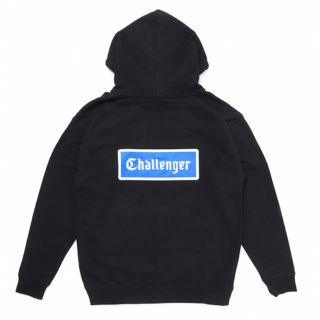 ネイバーフッド(NEIGHBORHOOD)のCHALLENGER LOGO PATCH HOODIE Black XL(パーカー)