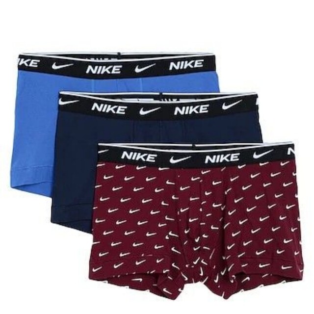 NIKE(ナイキ)の【新品未使用】NIKE ボクサーパンツ Sサイズ 3枚セット メンズのアンダーウェア(ボクサーパンツ)の商品写真