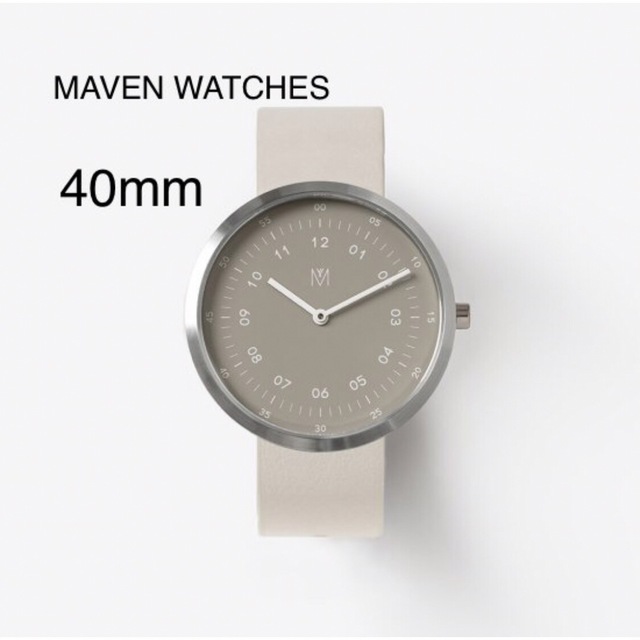 Daniel Wellington(ダニエルウェリントン)のMAVEN WATCHES　SMOKE GREEN OFFWHITE　40mm メンズの時計(腕時計(アナログ))の商品写真