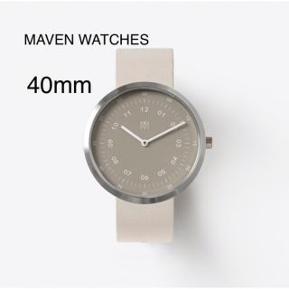 ダニエルウェリントン(Daniel Wellington)のMAVEN WATCHES　SMOKE GREEN OFFWHITE　40mm(腕時計(アナログ))