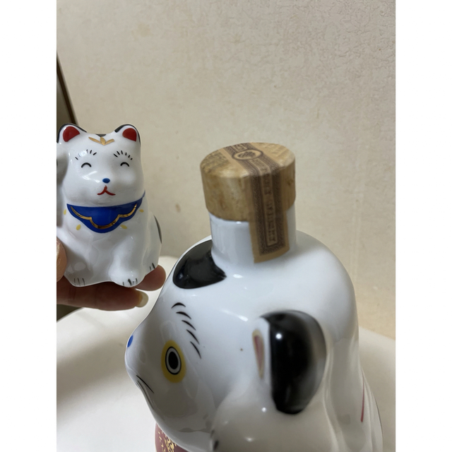 酒サントリー山崎 商売繁盛招き猫 ウイスキー 600ml