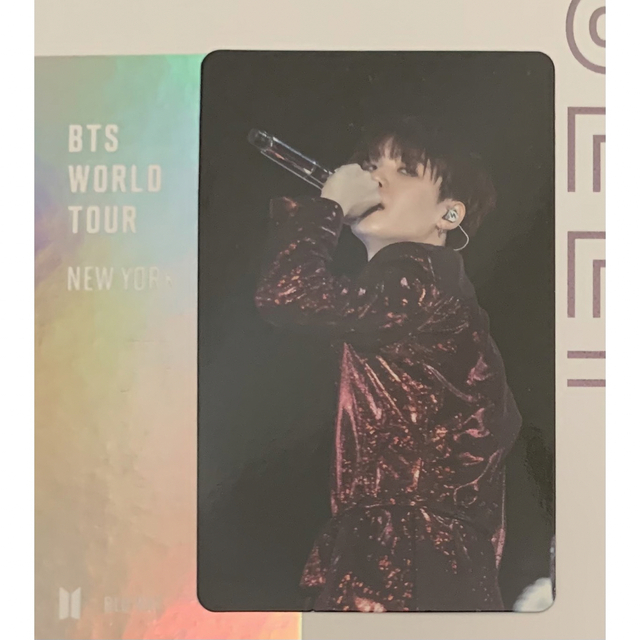 BTS LYS  NewYork BluｰRay トレカ：SUGA ユンギ