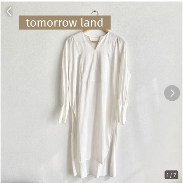 ★美品★TOMORROW LAND★MACPHEE★チェーン付きワンピース★